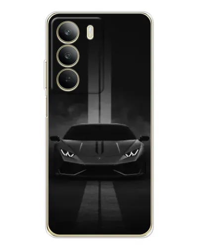 Чохол для Realme C71 з картинкою «Lamborghini симетрія доріг»