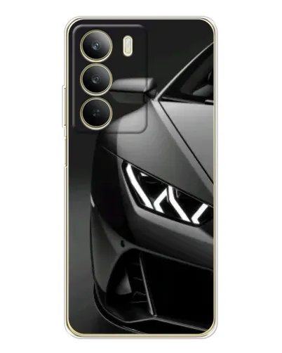 Чохол для Realme C71 з картинкою «Lamborghini фари деталізація»
