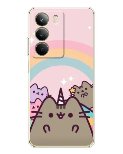 Чохол для Realme C71 з картинкою «Єдиноріг Pusheen»