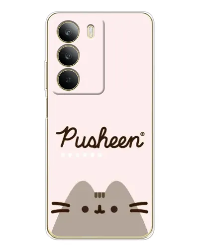 Чохол для Realme C71 з картинкою «Pusheen логотип»