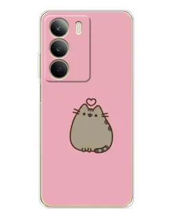 Чохол для Realme C71 з картинкою «Pusheen серце»