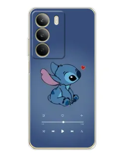 Чехол для Realme C71 с картинкой «Музыкальный Stitch»