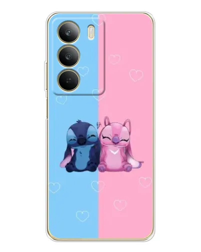 Чехол для Realme C71 с картинкой «Stitch и Angel Love» Чехол для Realme C71 с картинкой «Stitch и Angel Love»