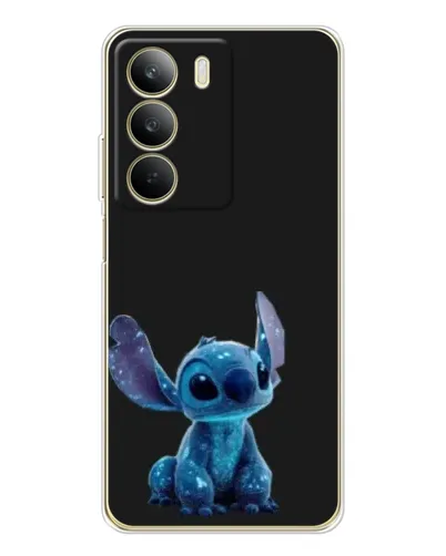 Чехол для Realme C71 с картинкой «Стич на черном» Чехол для Realme C71 с картинкой «Стич на черном»
