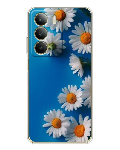 Чехол для Realme C71 с картинкой «Белоснежные маргаритки»