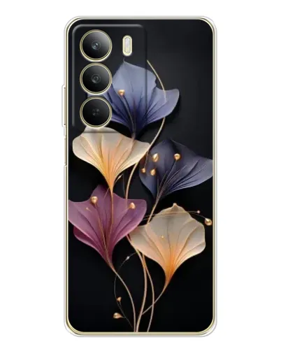 Чехол для Realme C71 с картинкой «Лиловые цветы грации»