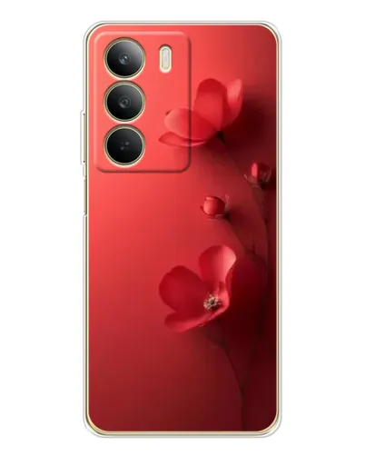 Чехол для Realme C71 с картинкой «Маковые соцветия»