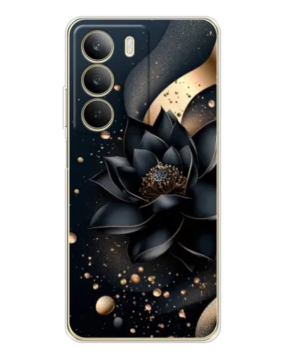 Чехол для Realme C71 с картинкой «Черный лотос»