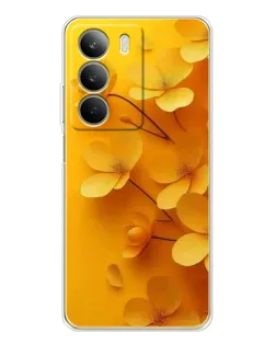 Чехол для Realme C71 с картинкой «Золотые лепестки» Чехол для Realme C71 с картинкой «Золотые лепестки»