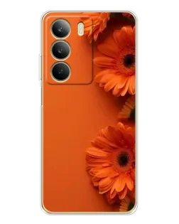 Чехол для Realme C71 с картинкой «Оранжевые герберы» Чехол для Realme C71 с картинкой «Оранжевые герберы»