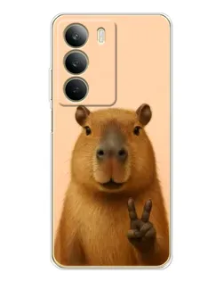Чохол для Realme C71 з картинкою «Капібара вікторія»