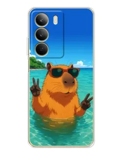 Чохол для Realme C71 з картинкою «Морська капібара»