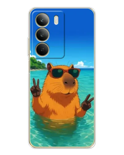 Чохол для Realme C71 з картинкою «Морська капібара»
