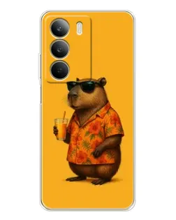 Чохол для Realme C71 з картинкою «Капібара на відпочинку»