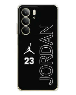 Чехол для Realme C73 5G с картинкой «Jordan Vertical»