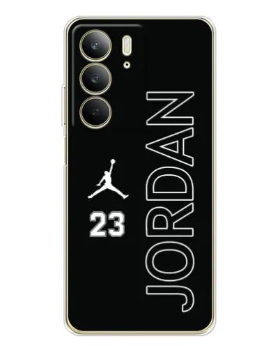 Чехол для Realme C73 5G с картинкой «Jordan Vertical»