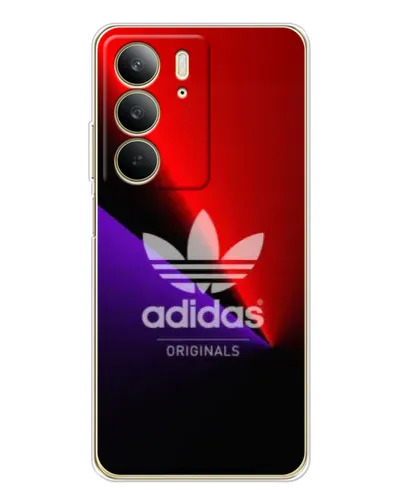 Чехол для Realme C73 5G с картинкой «Adidas Red Neon» Чехол для Realme C73 5G с картинкой «Adidas Red Neon»