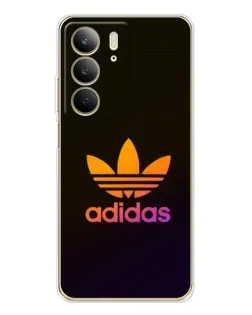 Чехол для Realme C73 5G с картинкой «Градиент Adidas»