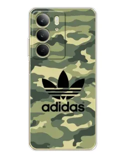Чехол для Realme C73 5G с картинкой «Милитари стиль Adidas»