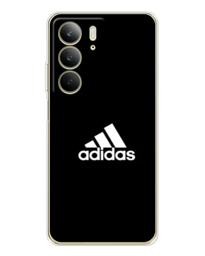 Чехол для Realme C73 5G с картинкой «Черная классика Adidas» Чехол для Realme C73 5G с картинкой «Черная классика Adidas»