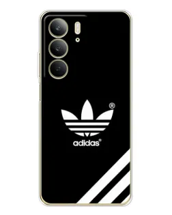 Чехол для Realme C73 5G с картинкой «Adidas с диагональными полосами»