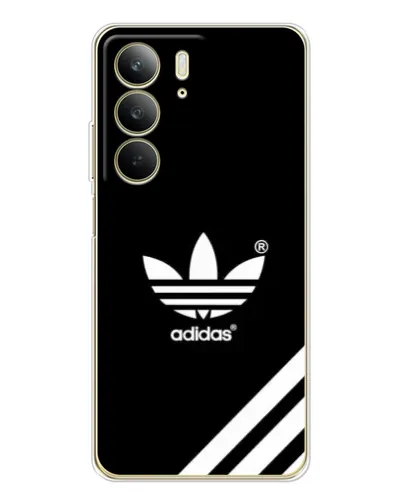 Чехол для Realme C73 5G с картинкой «Adidas с диагональными полосами» Чехол для Realme C73 5G с картинкой «Adidas с диагональными полосами»