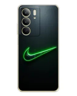 Чохол для Realme C73 5G з картинкою «Неоновий контур Nike» Чохол для Realme C73 5G з картинкою «Неоновий контур Nike»
