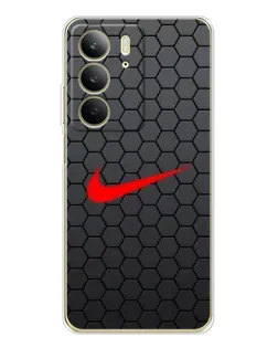 Чехол для Realme C73 5G с картинкой «Nike — карбоновая сетка» Чехол для Realme C73 5G с картинкой «Nike — карбоновая сетка»