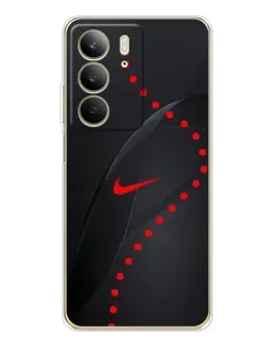 Чехол для Realme C73 5G с картинкой «Абстрактный дизайн Nike»