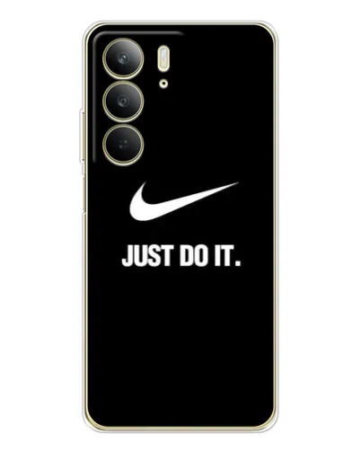 Чехол для Realme C73 5G с картинкой «Классический принт Nike» Чехол для Realme C73 5G с картинкой «Классический принт Nike»