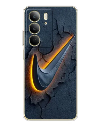 Чехол для Realme C73 5G с картинкой «Объемный логотип Найк» Чехол для Realme C73 5G с картинкой «Объемный логотип Найк»