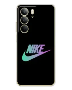 Чехол для Realme C73 5G с картинкой «Nike — городская ночь»