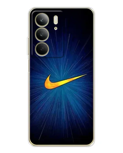Чехол для Realme C73 5G с картинкой «Синий пульс Nike» Чехол для Realme C73 5G с картинкой «Синий пульс Nike»