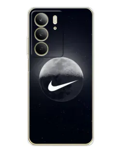 Чехол для Realme C73 5G с картинкой «Nike в стиле граффити»