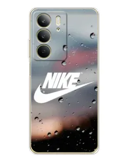 Чехол для Realme C73 5G с картинкой «Nike в стиле ретро»