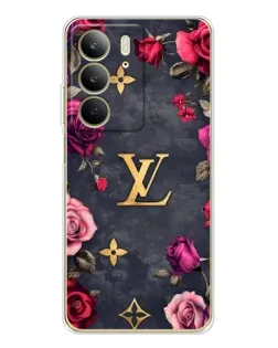Чехол для Realme C73 5G с картинкой «Цветочный Louis Vuitton» Чехол для Realme C73 5G с картинкой «Цветочный Louis Vuitton»