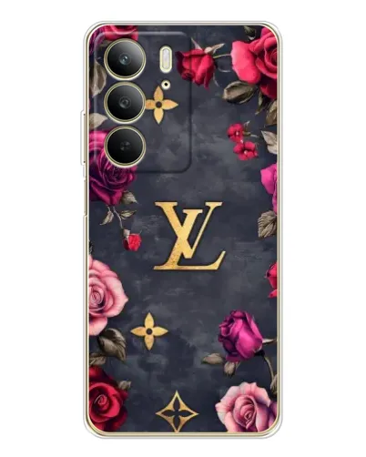 Чехол для Realme C73 5G с картинкой «Цветочный Louis Vuitton» Чехол для Realme C73 5G с картинкой «Цветочный Louis Vuitton»