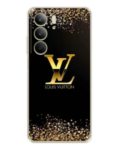 Чехол для Realme C73 5G с картинкой «LV — золотые искры» Чехол для Realme C73 5G с картинкой «LV — золотые искры»