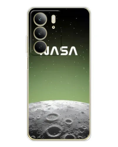 Чехол для Realme C73 5G с картинкой «NASA — лунный градиент» Чехол для Realme C73 5G с картинкой «NASA — лунный градиент»