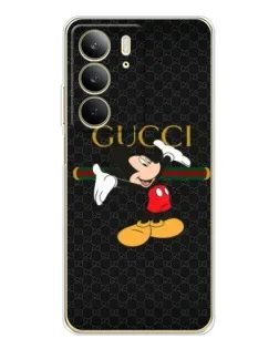 Чехол для Realme C73 5G с картинкой «Микки Маус Gucci»