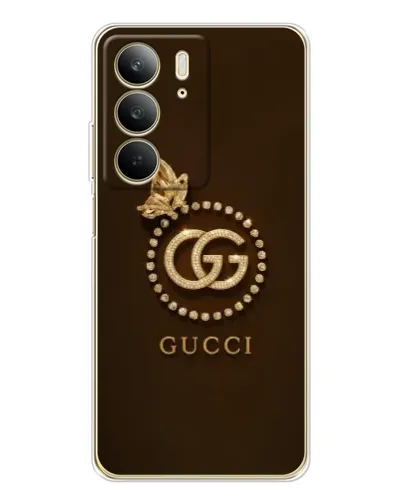 Чехол для Realme C73 5G с картинкой «Gucci — золотая бабочка» Чехол для Realme C73 5G с картинкой «Gucci — золотая бабочка»