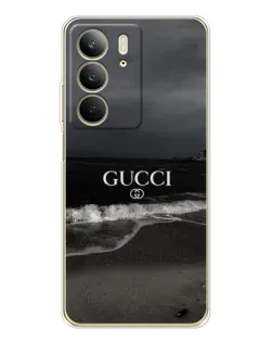 Чехол для Realme C73 5G с картинкой «Gucci — морской прибой»