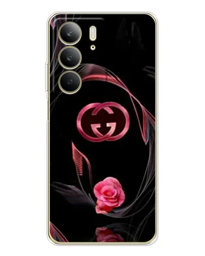 Чехол для Realme C73 5G с картинкой «Gucci — неоновая роза» Чехол для Realme C73 5G с картинкой «Gucci — неоновая роза»