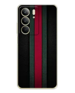 Чехол для Realme C73 5G с картинкой «Gucci — неоновая линия»