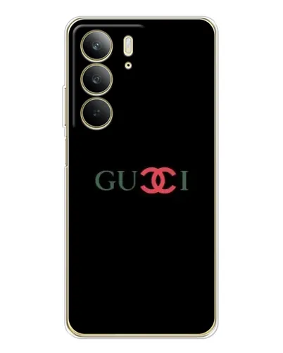 Чехол для Realme C73 5G с картинкой «Gucci — красный градиент» Чехол для Realme C73 5G с картинкой «Gucci — красный градиент»