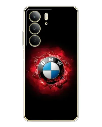 Чехол для Realme C73 5G с картинкой «Логотип BMW — вспышка» Чехол для Realme C73 5G с картинкой «Логотип BMW — вспышка»