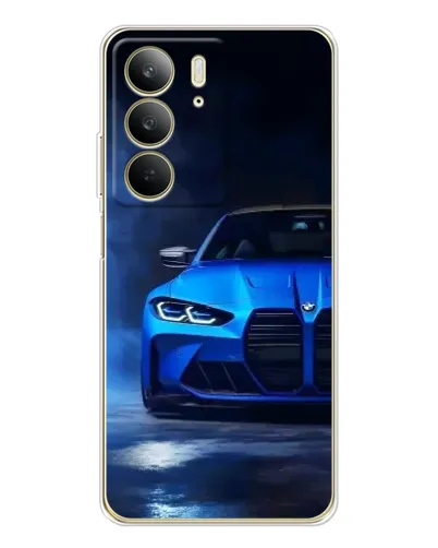Чехол для Realme C73 5G с картинкой «Голубая BMW M4» Чехол для Realme C73 5G с картинкой «Голубая BMW M4»