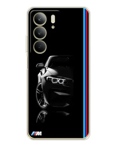 Чехол для Realme C73 5G с картинкой «Силуэт BMW в темноте» Чехол для Realme C73 5G с картинкой «Силуэт BMW в темноте»