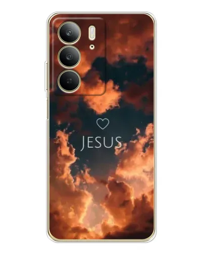 Чехол для Realme C73 5G с картинкой «Сияние Имени Jesus» Чехол для Realme C73 5G с картинкой «Сияние Имени Jesus»