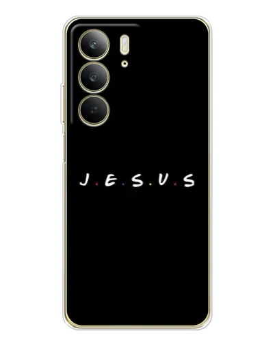 Чехол для Realme C73 5G с картинкой «Точки веры J.E.S.U.S.» Чехол для Realme C73 5G с картинкой «Точки веры J.E.S.U.S.»